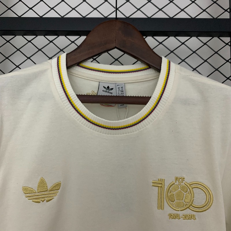 Colombia Soccer Jersey Cotton Custom T-shirt 2025 - ujerseystore