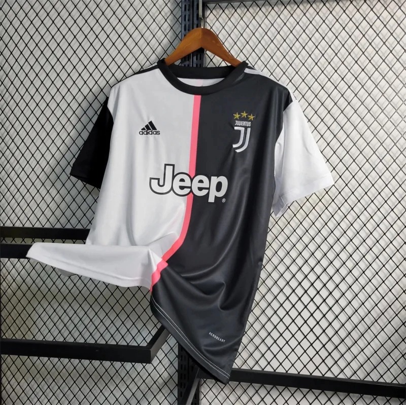 Juventus Retro Soccer Jersey Home Custom Shirt 2019-20 - Ujersey NHL