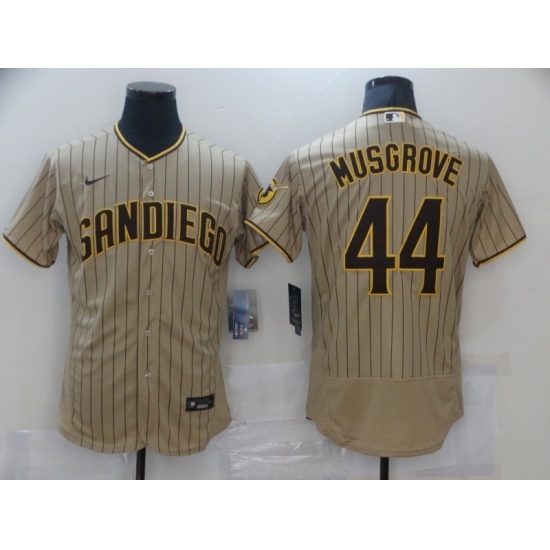 Men's Nike San Diego Padres #44 Joe Musgrove White Collection Baseball Jersey - Ujersey