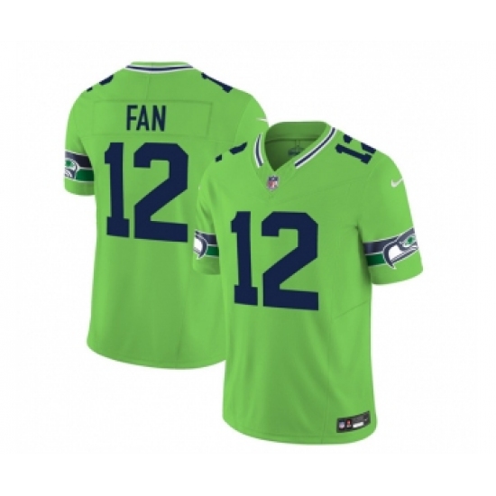 Men's Nike Seattle Seahawks #12 Fan 2023 F.U.S.E. Green Limited Football Stitched Jersey - Ujersey