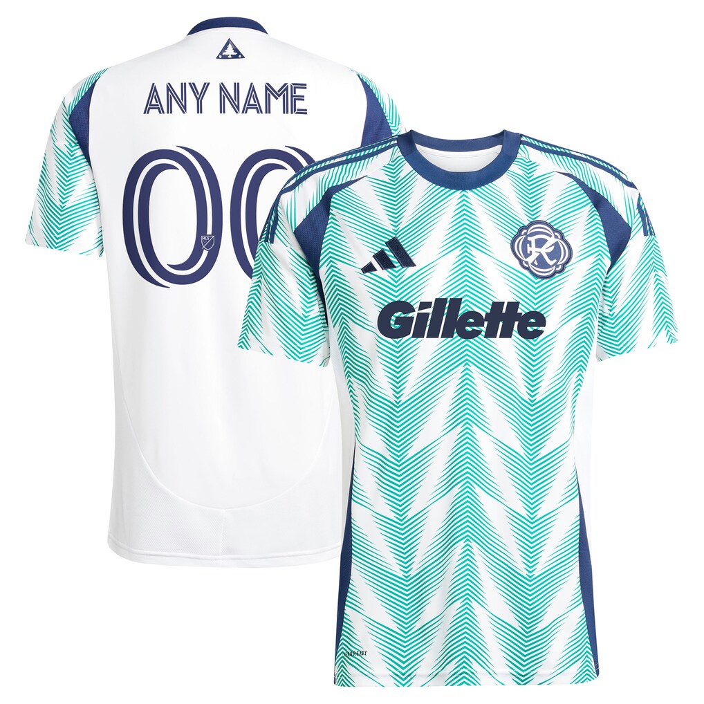 Men's New England Revolution adidas White 2025 Eastern White Pine x Flag of New England Replica Custom Jersey - Ujersey