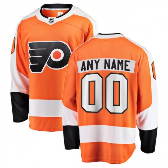 Youth Philadelphia Flyers Fanatics Branded Orange Home Breakaway Custom Jersey - Ujersey