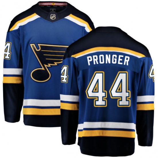 Youth St. Louis Blues #44 Chris Pronger Fanatics Branded Royal Blue Home Breakaway NHL Jersey - Ujersey