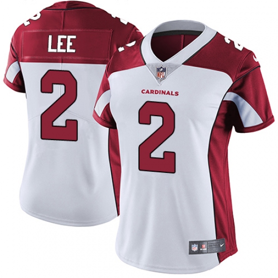 Women's Nike Arizona Cardinals #2 Andy Lee White Vapor Untouchable Limited Player NFL Jersey - Ujersey