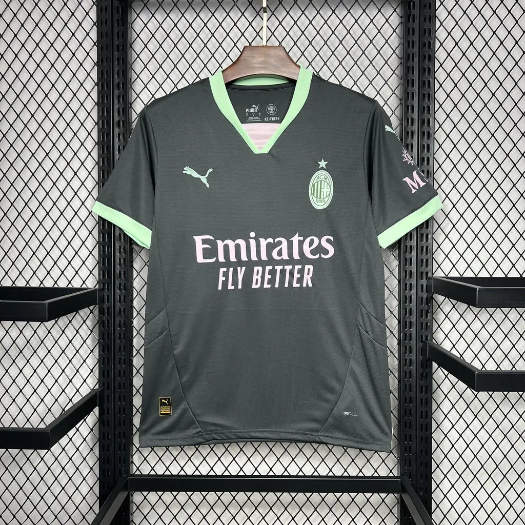 AC Milan Soccer Jersey Third Away Custom Shirt 2024/25 - ujerseystore