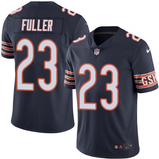 Men's Nike Chicago Bears #23 Kyle Fuller Navy Blue Team Color Vapor Untouchable Limited Player NFL Jersey - Ujersey