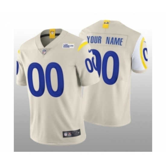 Los Angeles Rams Custom White Jersey 2020 Vapor Limited jersey - Ujersey