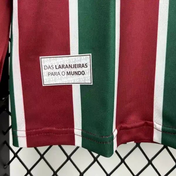 Fluminense FC Soccer Jersey Home Long Sleeve Custom Shirt 2025-26 - ujerseystore