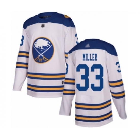Youth Buffalo Sabres #33 Colin Miller Authentic White 2018 Winter Classic Hockey Jersey - Ujersey