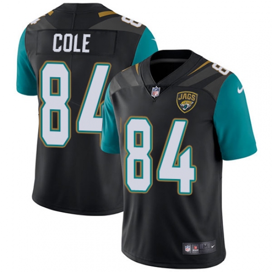 Youth Nike Jacksonville Jaguars #84 Keelan Cole Black Alternate Vapor Untouchable Limited Player NFL Jersey - Ujersey