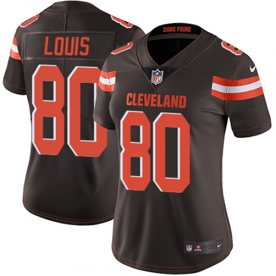 Women's Nike Cleveland Browns #80 Ricardo Louis Brown Team Color Vapor Untouchable Limited Player NFL Jersey - Ujersey