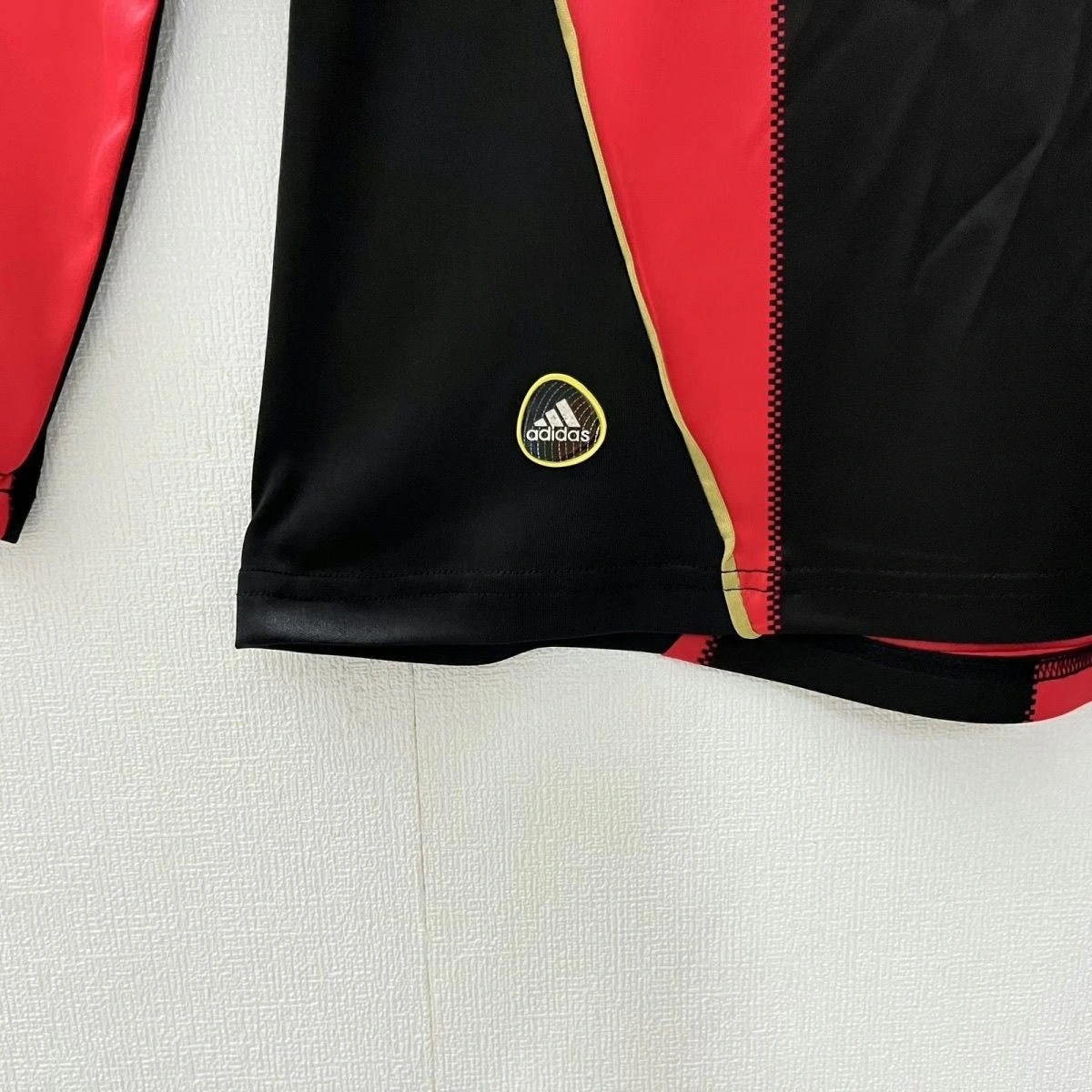 AC Milan Retro Soccer Jersey Home Long Sleeve Custom Shirt 2010/11 - U-jersey