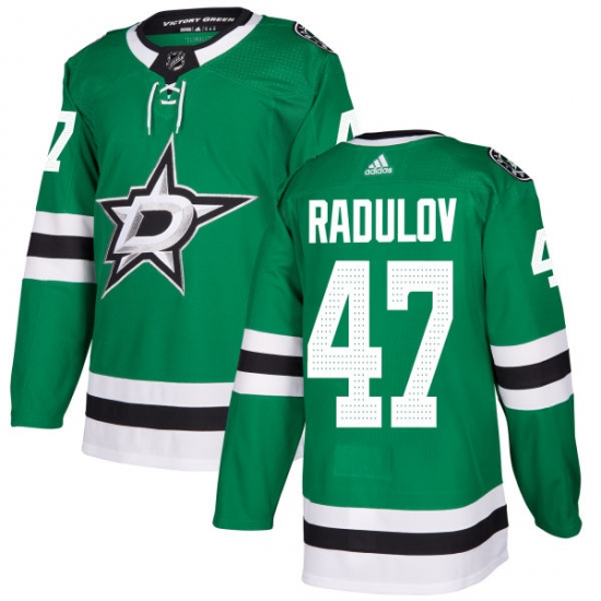 Youth Adidas Dallas Stars #47 Alexander Radulov Premier Green Home NHL Jersey - Ujersey