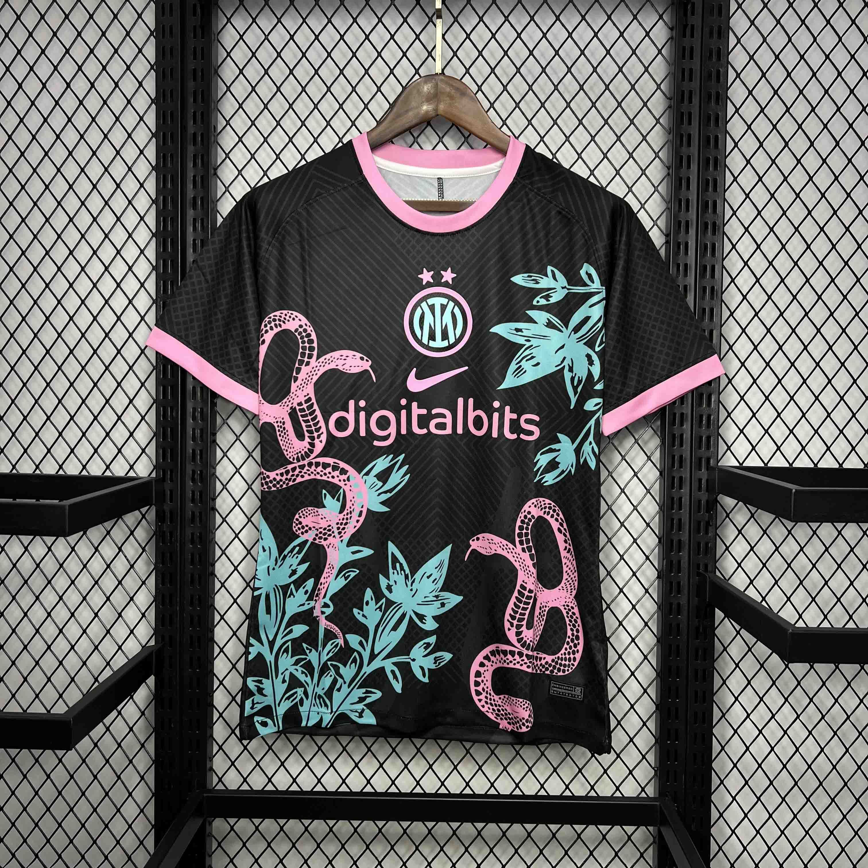 Inter Milan Soccer Jersey Snake Special Edition Custom Shirt 2024/25 - ujerseystore