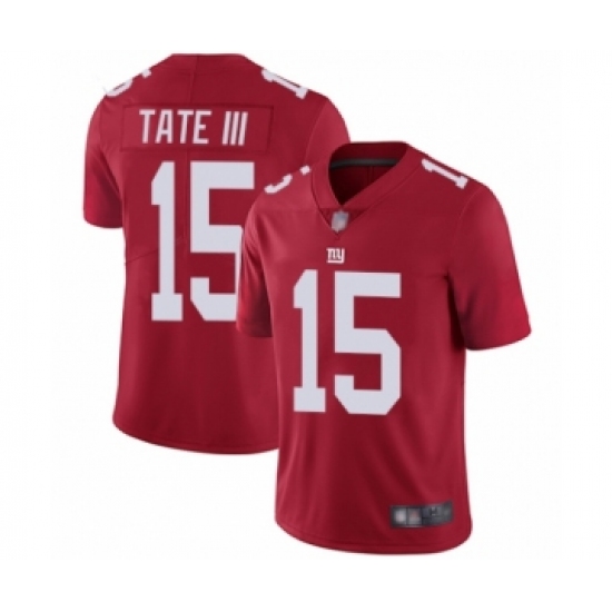 Youth New York Giants #15 Golden Tate III Red Alternate Vapor Untouchable Limited Player Football Jersey - Ujersey