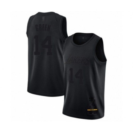 Men's Los Angeles Lakers #14 Danny Green Swingman Black MVP Basketball Jersey - Ujersey