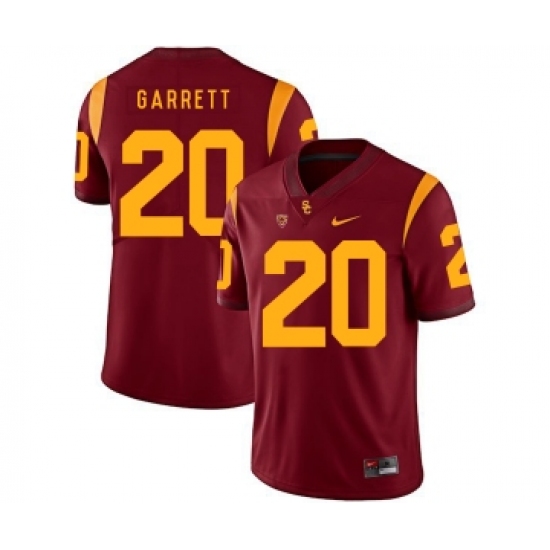 USC Trojans 20 Mike Garrett Red College Football Jersey - Ujersey
