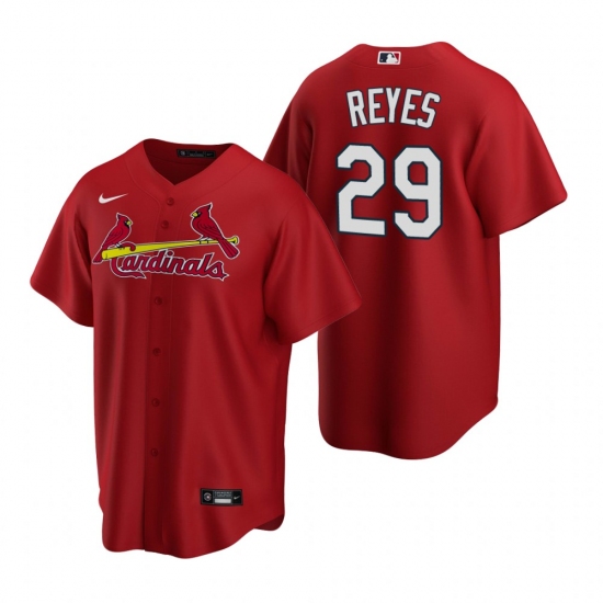 Men's Nike St. Louis Cardinals #29 Alex Reyes Red Alternate Stitched Baseball Jersey - Ujersey