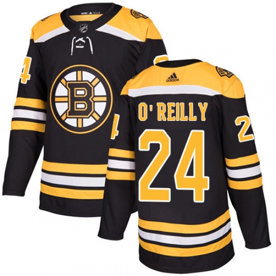 Men's Adidas Boston Bruins #24 Terry O'Reilly Premier Black Home NHL Jersey - Ujersey