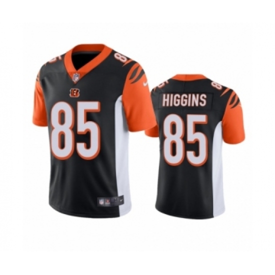 Cincinnati Bengals #85 Tee Higgins Black 2020 NFL Draft Vapor Limited Jersey - Ujersey