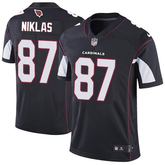 Youth Nike Arizona Cardinals #87 Troy Niklas Black Alternate Vapor Untouchable Limited Player NFL Jersey - Ujersey
