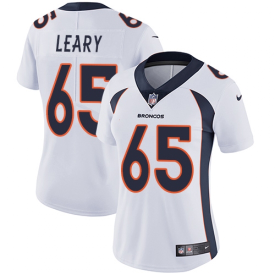 Women's Nike Denver Broncos #65 Ronald Leary Elite White NFL Jersey - Ujersey
