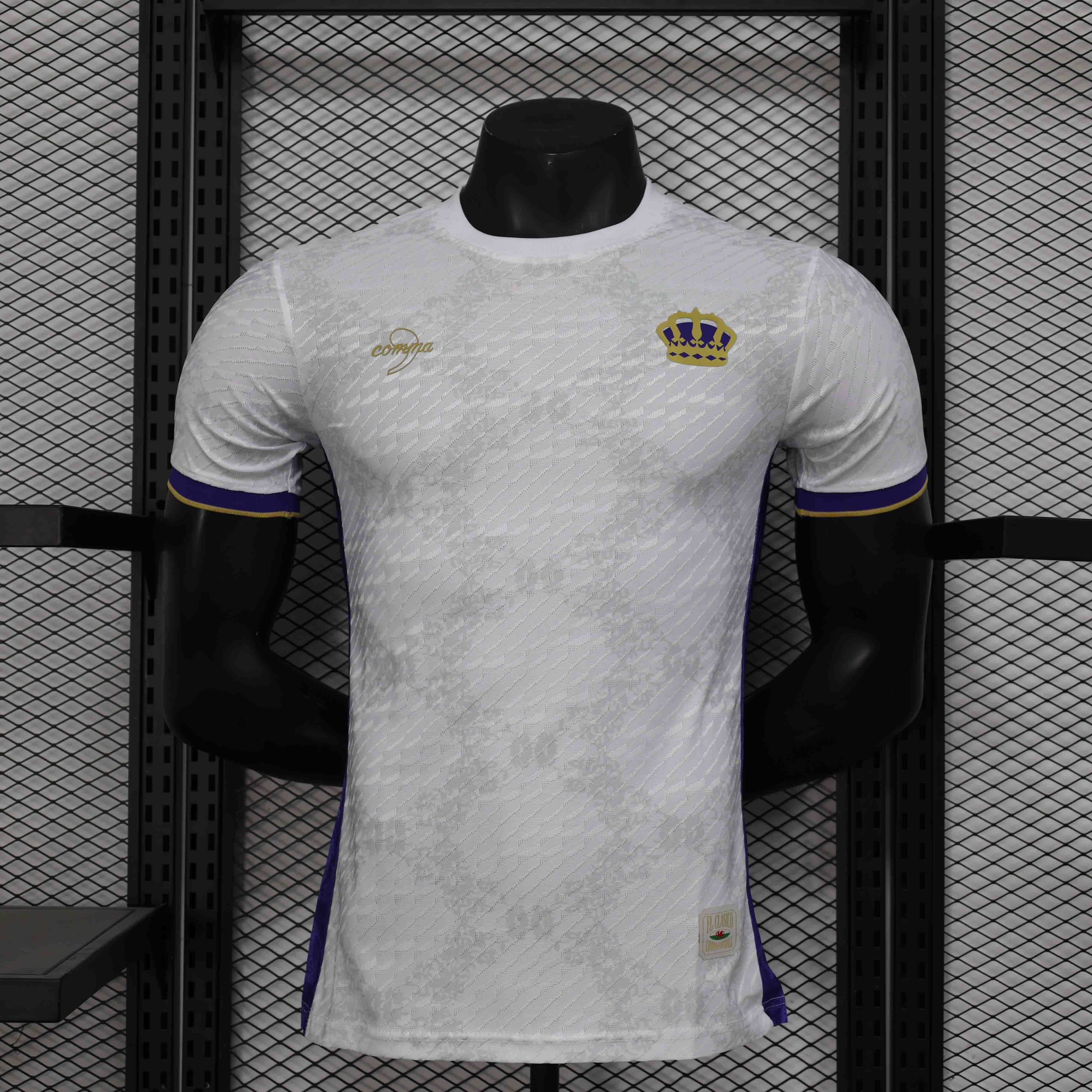 Real Madrid Soccer Jersey King Karim Special Edition Shirt 2024/25