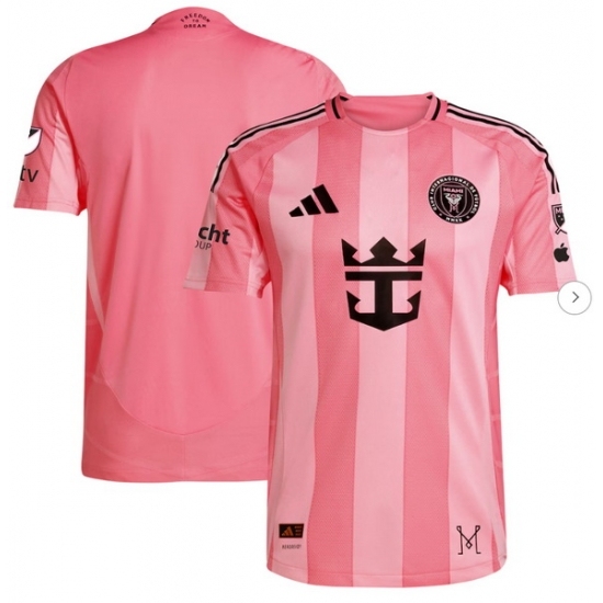 Men's Inter Miami CF adidas Light Pink 2025 Euforia Authentic Jersey - Ujersey