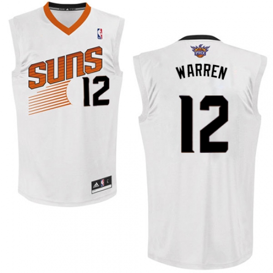 Men's Adidas Phoenix Suns #12 T.J. Warren Swingman White Home NBA Jersey - Ujersey