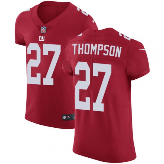 Men's Nike New York Giants #27 Darian Thompson Red Alternate Vapor Untouchable Elite Player NFL Jersey - Ujersey