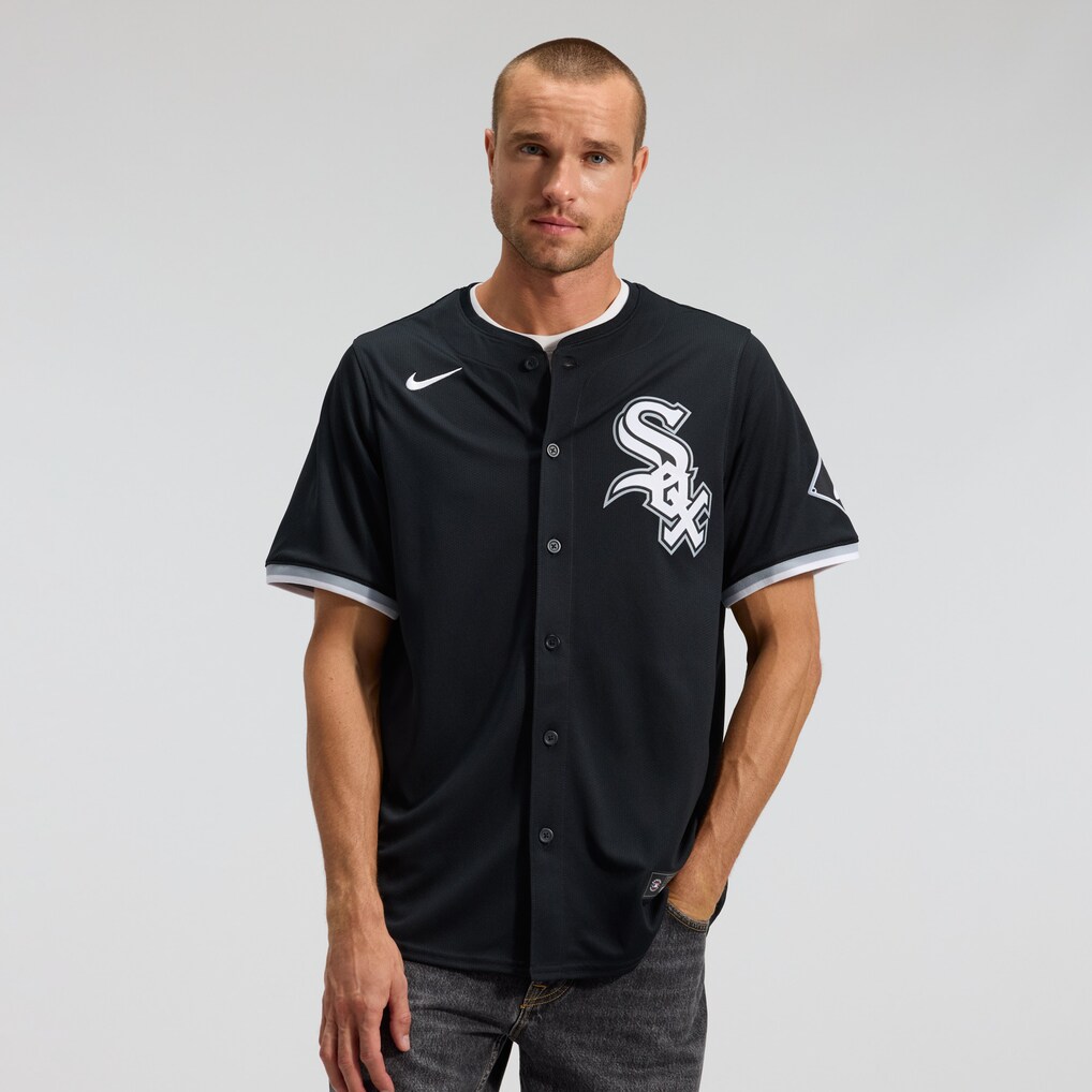 Men's Chicago White Sox Nike Black Alternate Limited Jersey - Ujersey