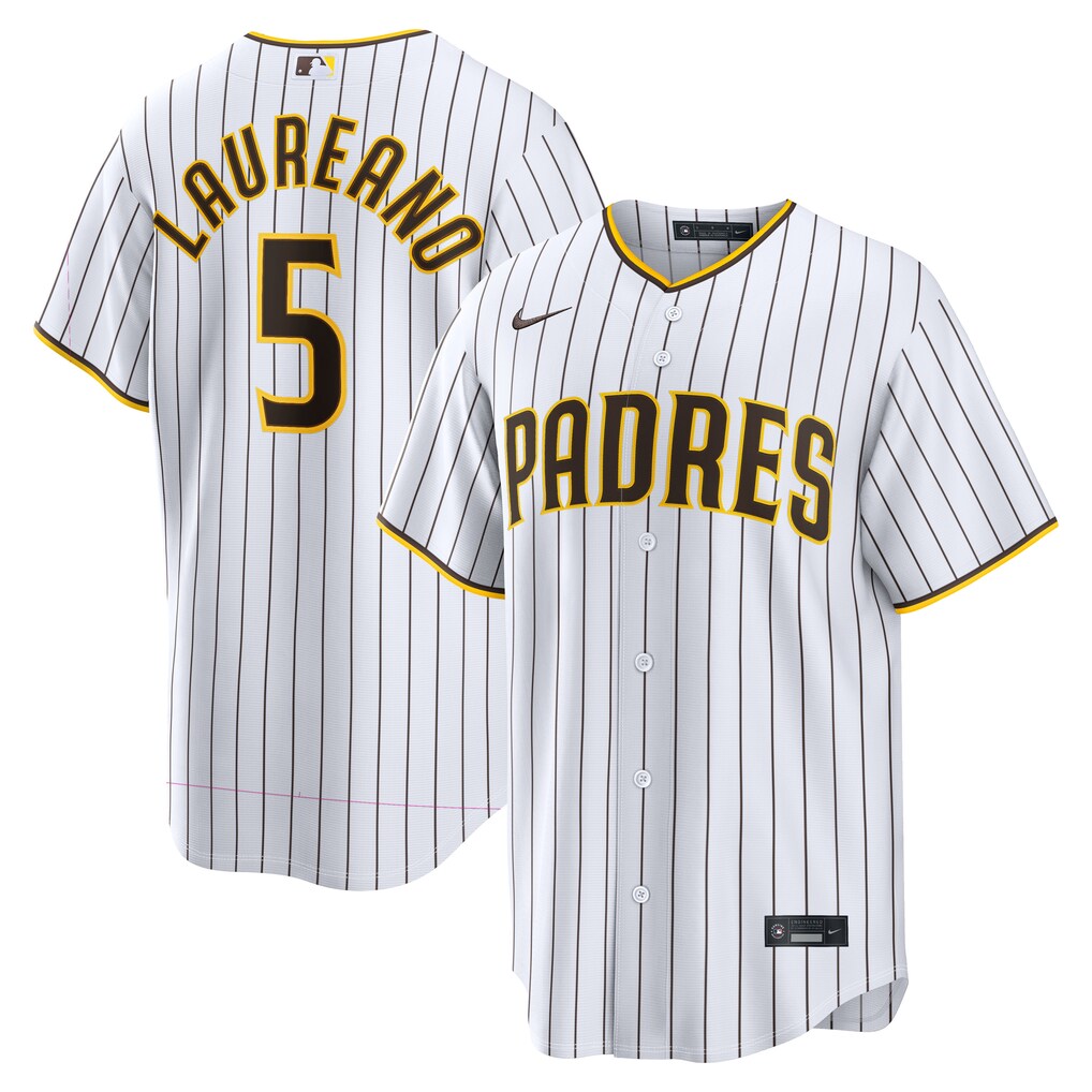 Men's San Diego Padres Ramón Laureano Nike White Home Replica Jersey - ujerseystore