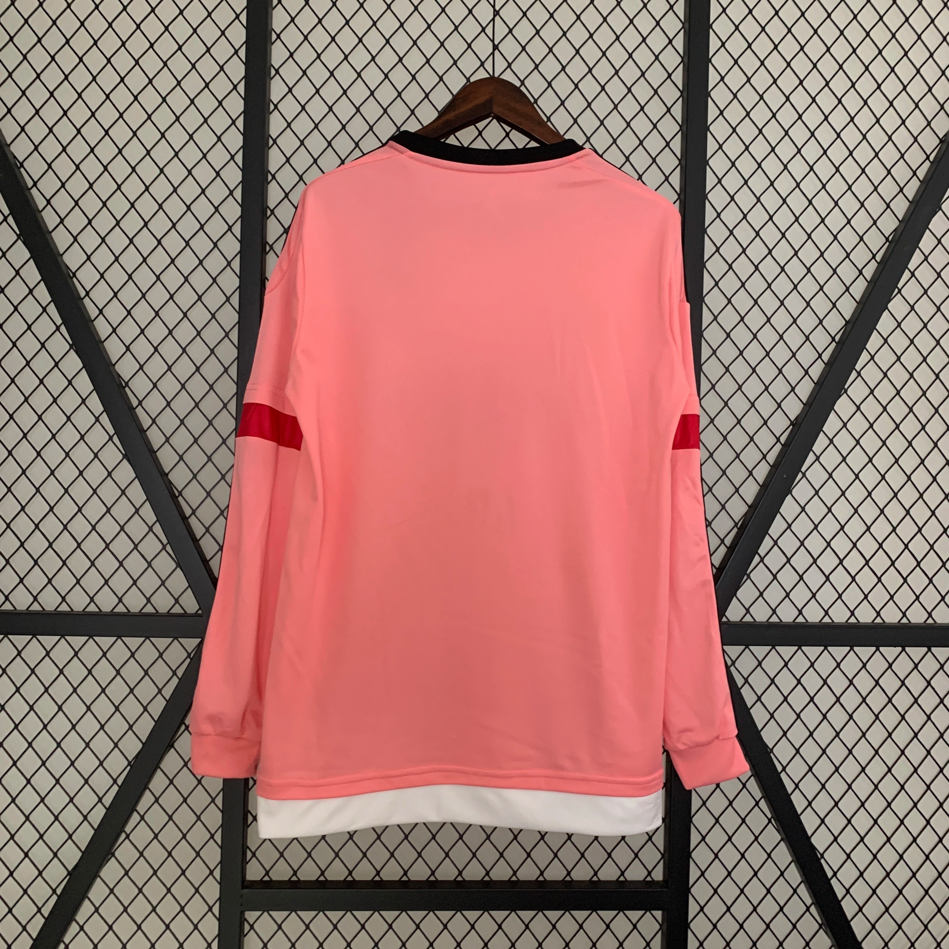 Juventus Retro Soccer Jersey Away Long Sleeve Custom Shirt 2015-16 - U-jersey