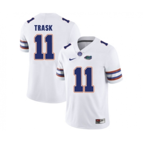 Florida Gators 11 Kyle Trask White College Football Jersey - Ujersey