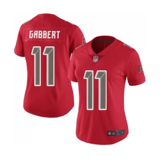 Women's Tampa Bay Buccaneers #11 Blaine Gabbert Limited Red Rush Vapor Untouchable Football Jersey - Ujersey