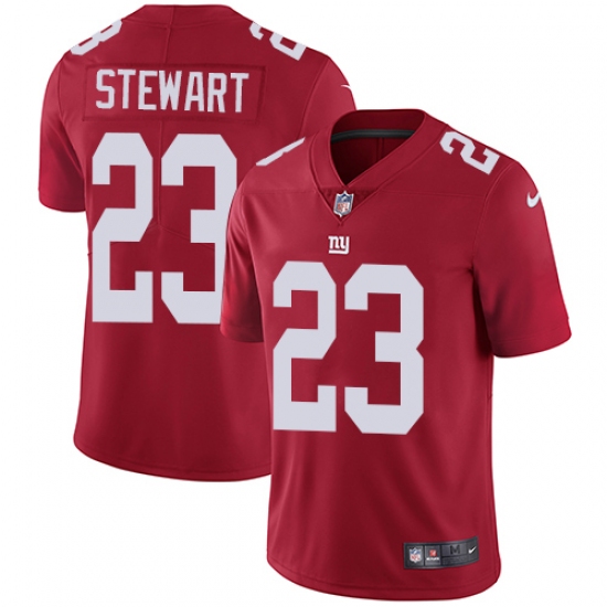 Youth Nike New York Giants #23 Jonathan Stewart Red Alternate Vapor Untouchable Limited Player NFL Jersey - Ujersey