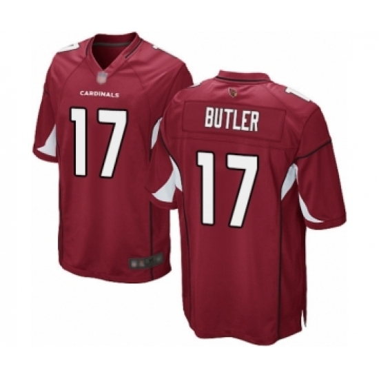 Men's Arizona Cardinals #17 Hakeem Butler Game Red Team Color Football Jersey - Ujersey