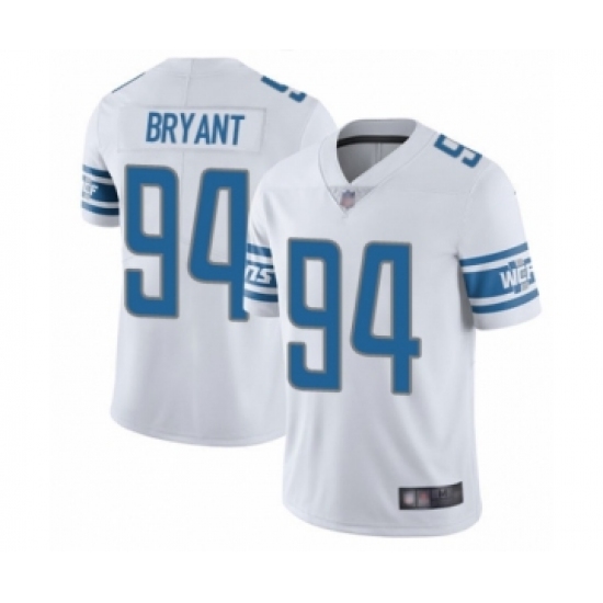Men's Detroit Lions #94 Austin Bryant White Vapor Untouchable Limited Player Football Jersey - Ujersey