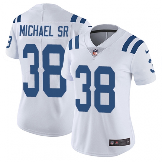 Women's Nike Indianapolis Colts #38 Christine Michael Sr Elite White NFL Jersey - Ujersey