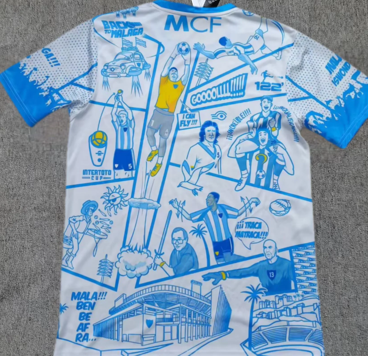 Málaga commemorative football jersey 2026 - Ujersey NHL