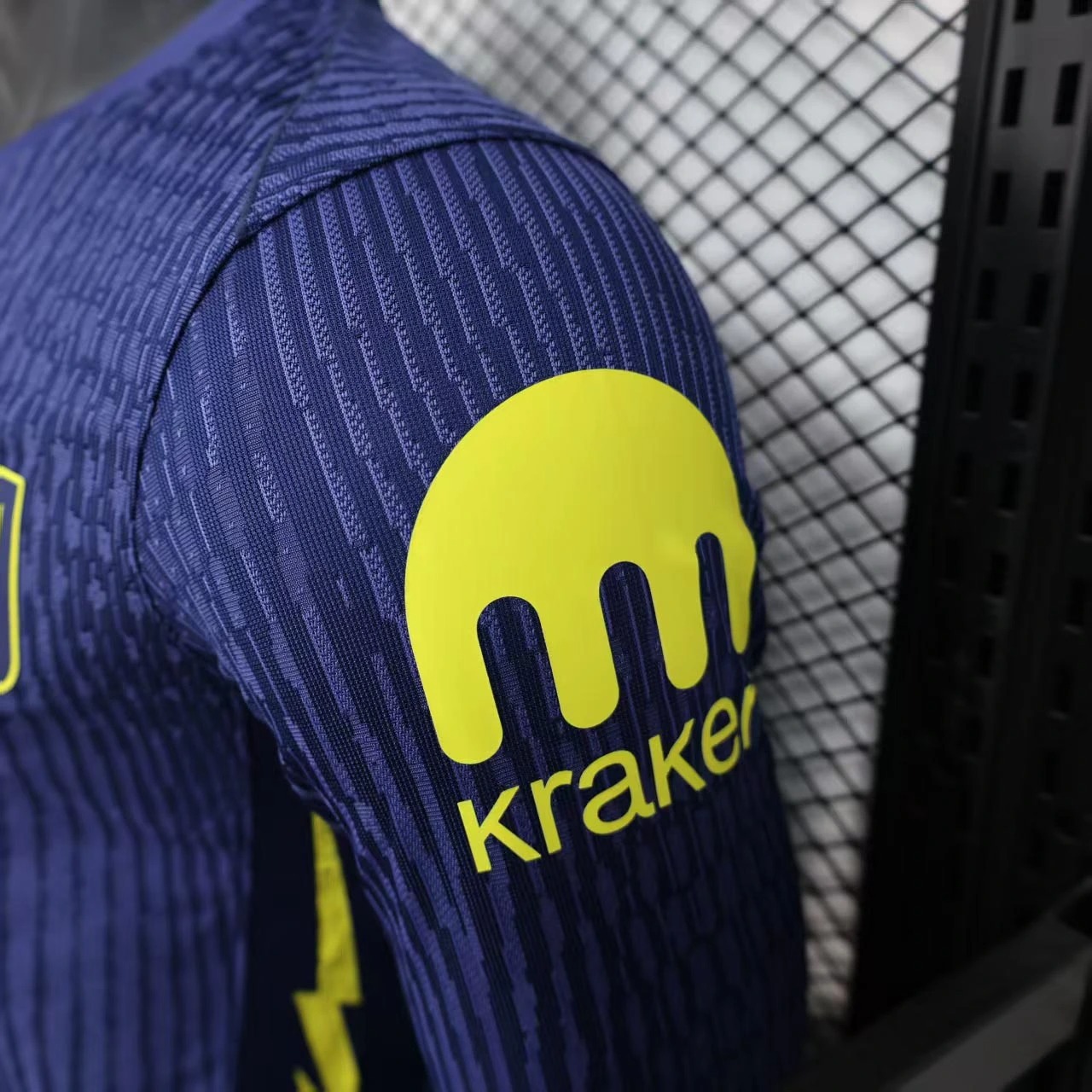 Soccer Jersey Atletico Madrid Away Long Sleeve Shirt 2025/26 - U-jersey