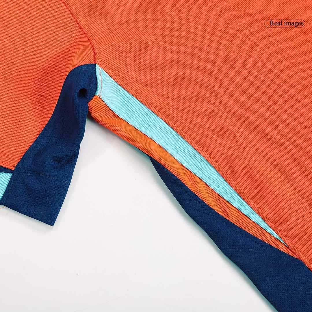 Netherlands Soccer Jersey Home Custom Shirt EURO 2024 - ujerseystore