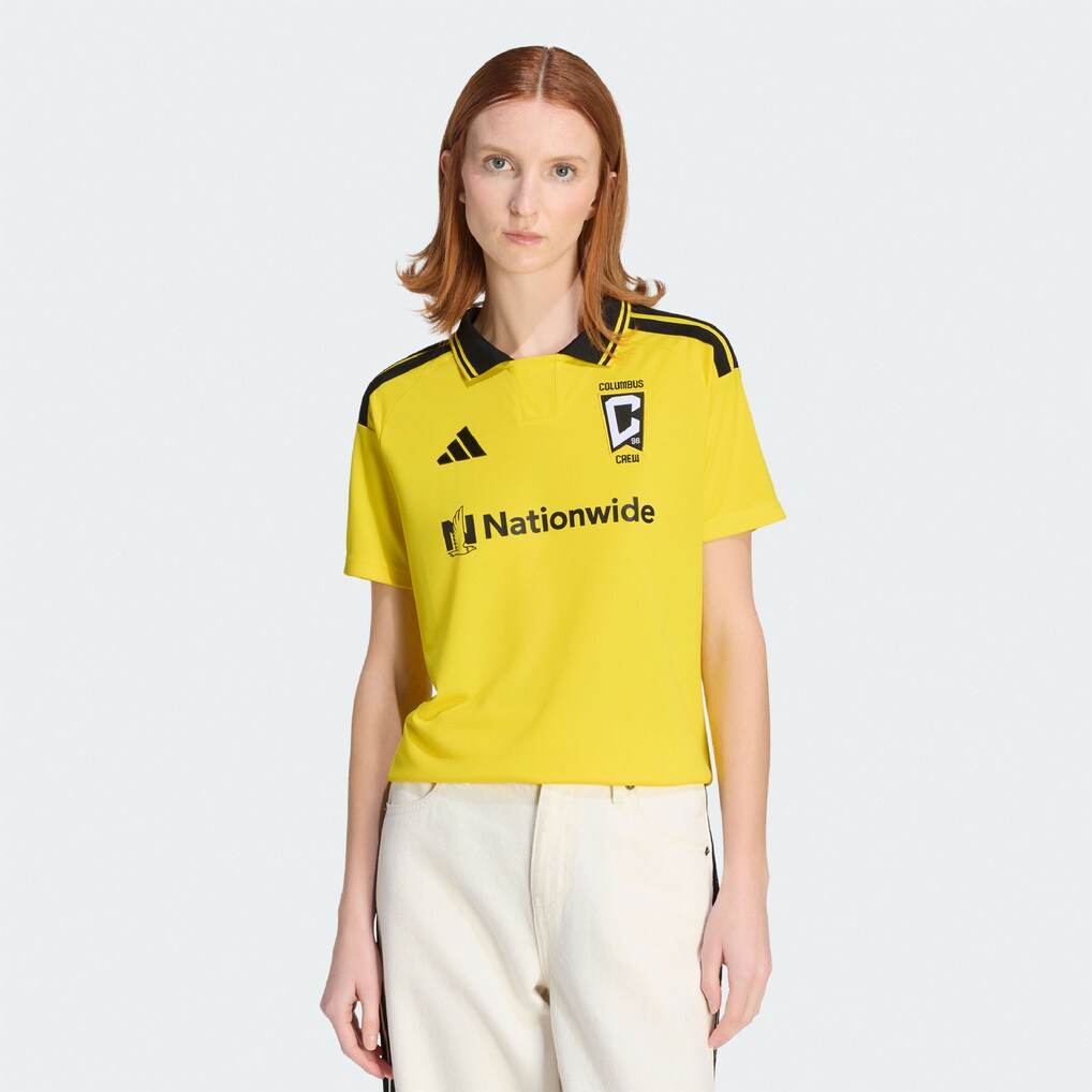 Women's Columbus Crew adidas Yellow 2026 The Crafted for Excellence Kit Replica Jersey - Ujersey