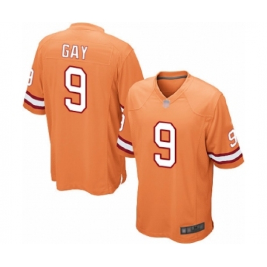 Men's Tampa Bay Buccaneers #9 Matt Gay Limited Orange Glaze Alternate Football Jersey - Ujersey
