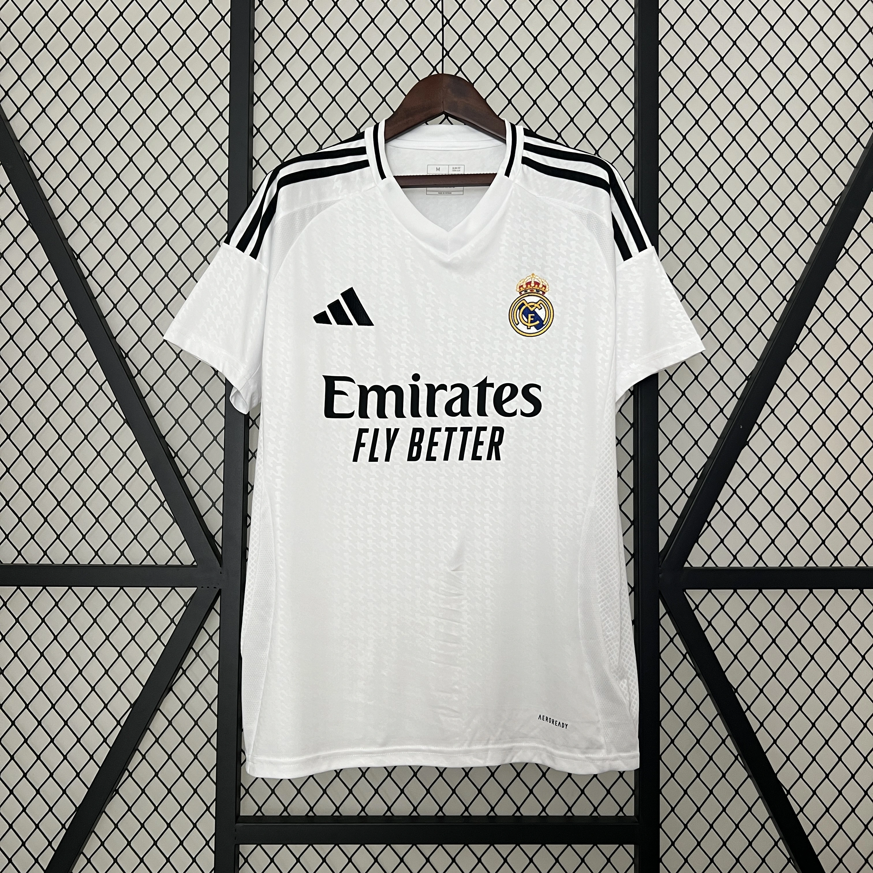 Real Madrid Soccer Jersey Home Custom Shirt 2024/25 - ujerseystore