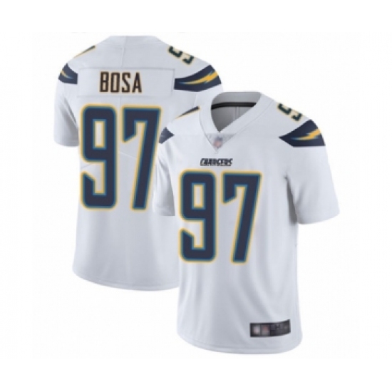 Youth Los Angeles Chargers #97 Joey Bosa White Vapor Untouchable Limited Player Football Jersey - Ujersey