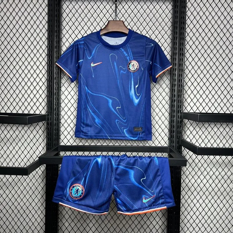 Chelsea Football Jersey Home Kids Kit Jersey+Shorts 2024/25 - U-jersey