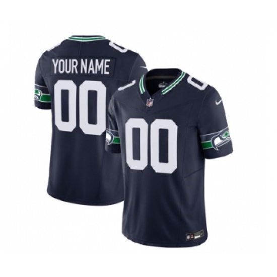 Men's Nike Seattle Seahawks Active Player Custom 2023 F.U.S.E. Navy Limited Football Stitched Jersey - Ujersey