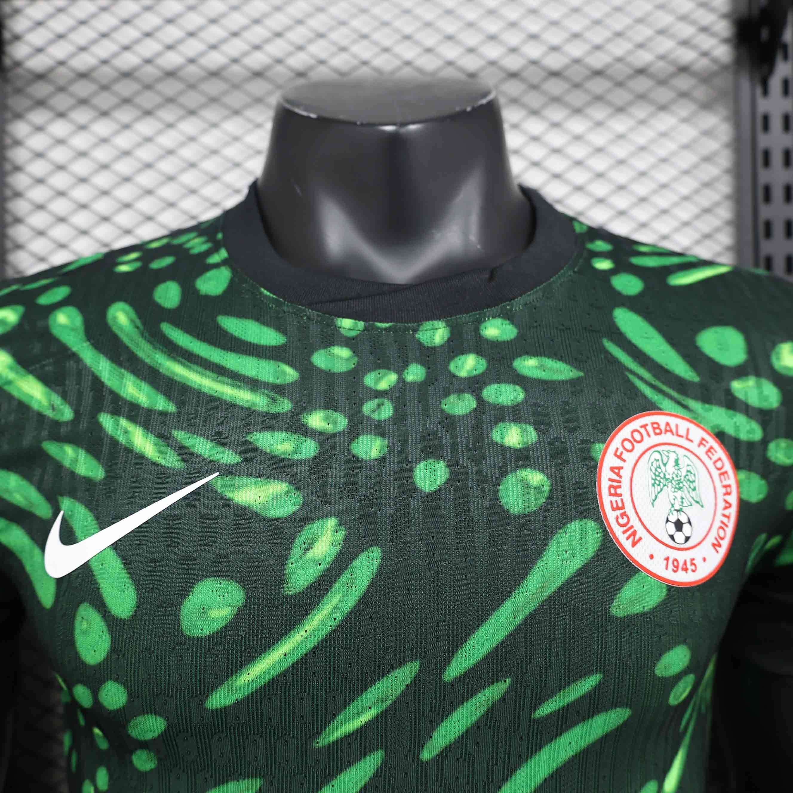 Nigeria  Soccer Jersey Away Shirt 2024 - Ujersey NHL