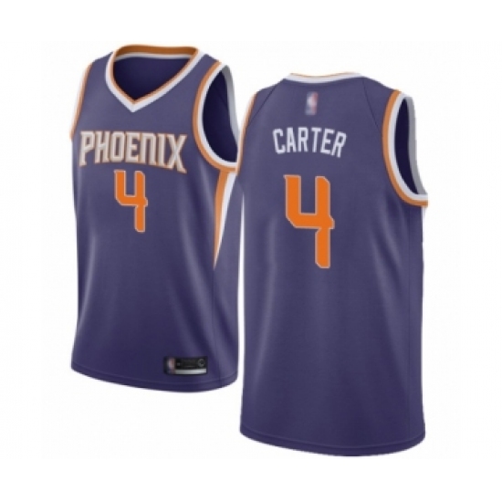 Youth Phoenix Suns #4 Jevon Carter Swingman Purple Basketball Jersey - Icon Edition - Ujersey